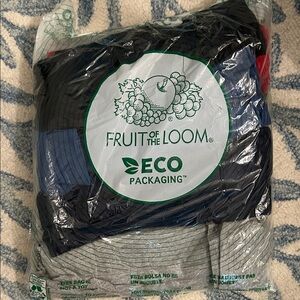 Fruit of the Loom Men’s Assorted 6 Pack T-Shirts XL